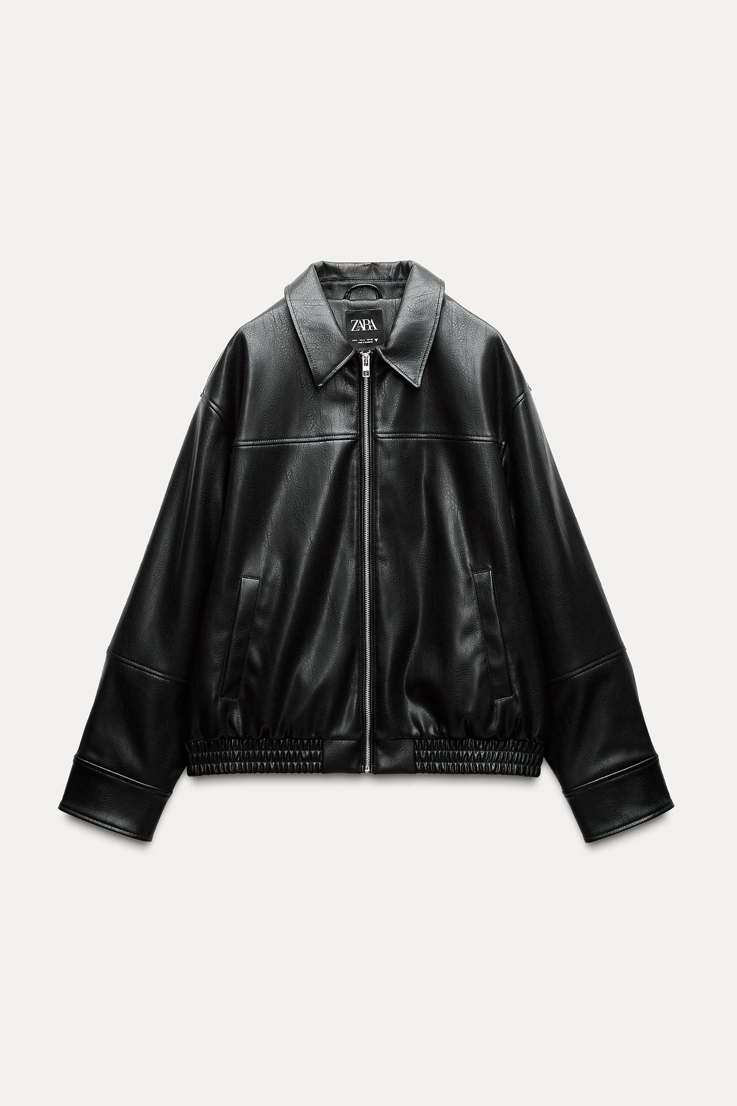 The Vanguard Faux Leather Bomber